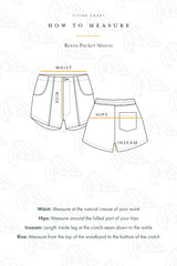 Retro Pull-On Shorts - Clay Stripe thumbnail