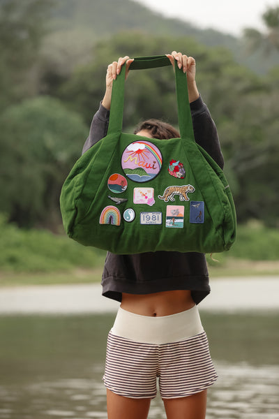 Patched Up Duffel Bag