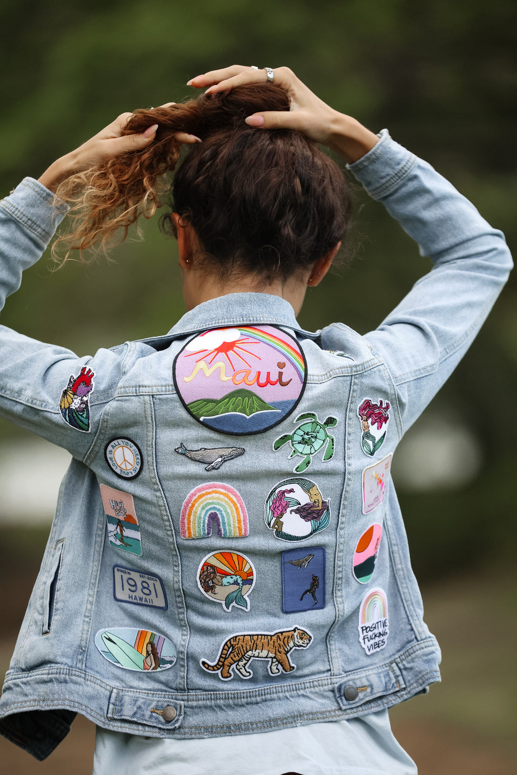 Patched Up Denim Jacket