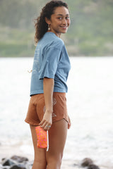 Oversized Cropped Tee - Wings Hawaii Store thumbnail