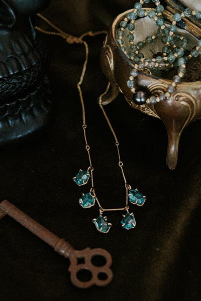wings hawaii Blue Apatite Necklace