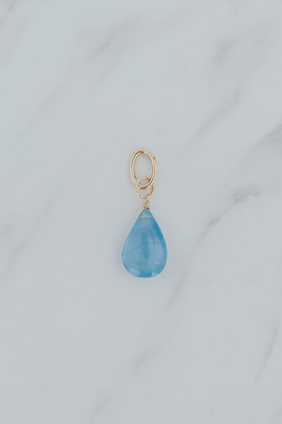 Necklace Charm - Aquamarine | GF