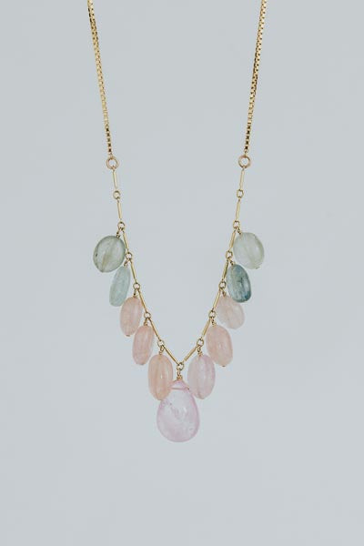 Good Karma Necklace - Aquamarine