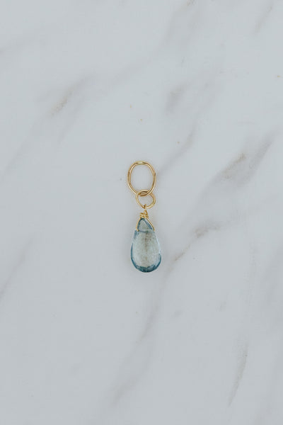 Necklace Charms - Gemstone Beads | 14k