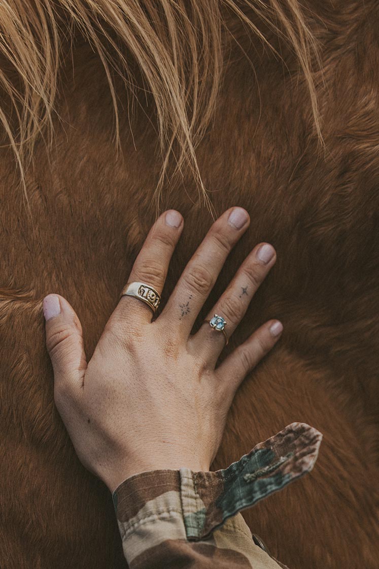 1918 Buried Treasure Ring