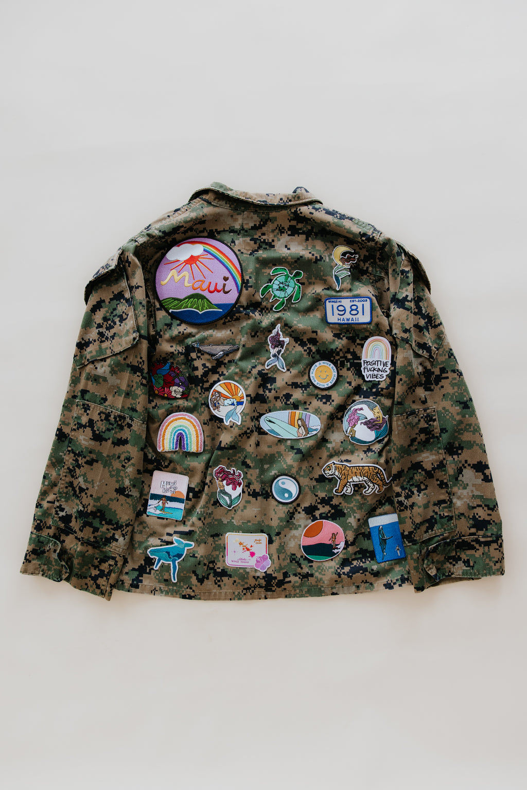 Pixel Patched Up Camo Jacket