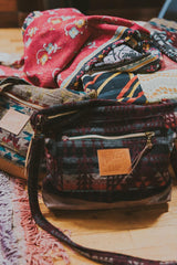 Aztec Shoulder Bag - Wine thumbnail