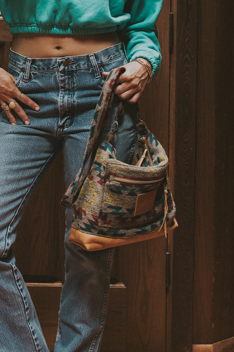 Aztec Shoulder Bag - Rainbow