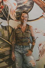 Aztec Wool Vest - Rainbow thumbnail