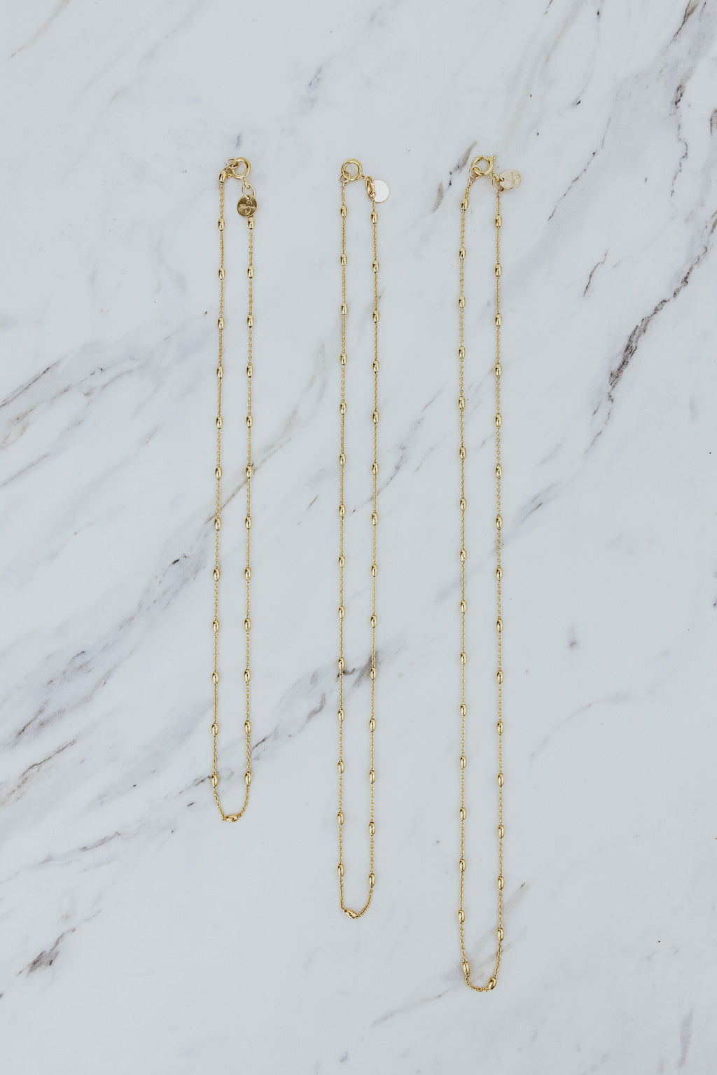 Ellipse Chain Necklace | GF