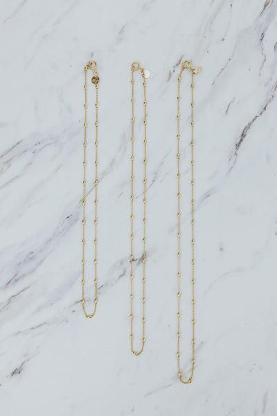 Ellipse Chain Necklace | GF