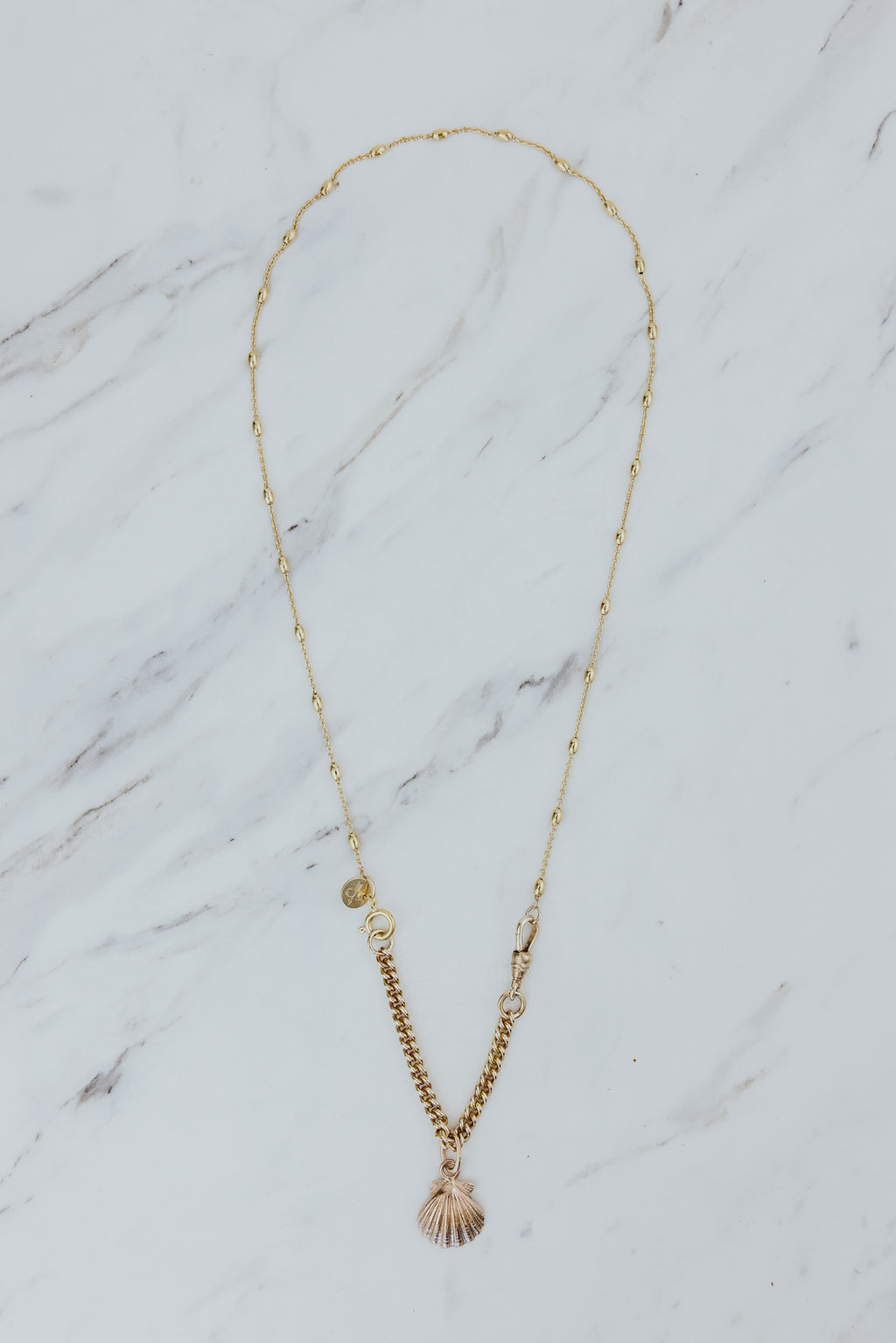 Ellipse Chain Necklace | GF