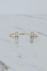 Banded Green Tourmaline Cuff thumbnail