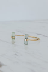 Banded Green Tourmaline Cuff thumbnail