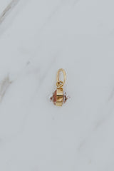 Necklace Charm - Banded Herkimer
