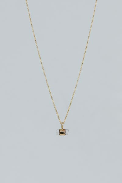 Wings Hawaii Banded Crystal Charm Necklaces pink tourmaline 14k gold fill 