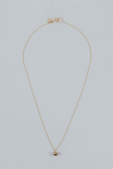 Banded Pink Tourmaline Necklace thumbnail