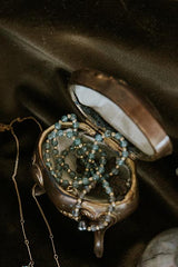 Wings Hawaii tahitian pearl beaded blue apatite necklace thumbnail