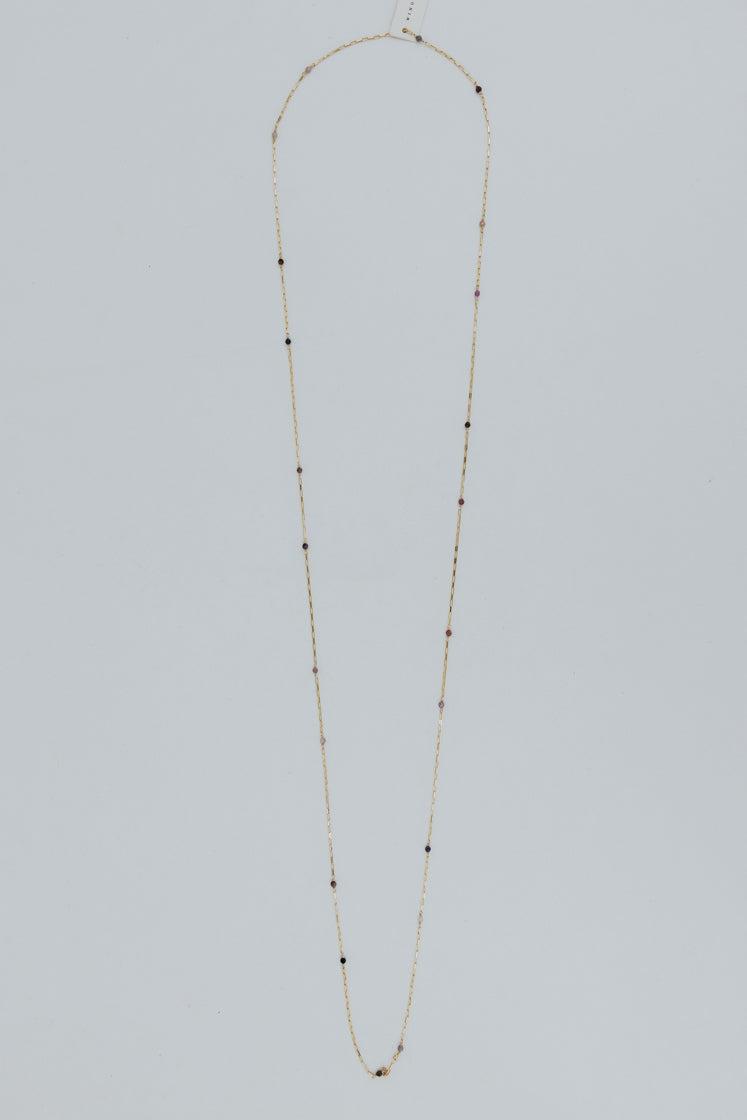 21 Stone Layering Necklace