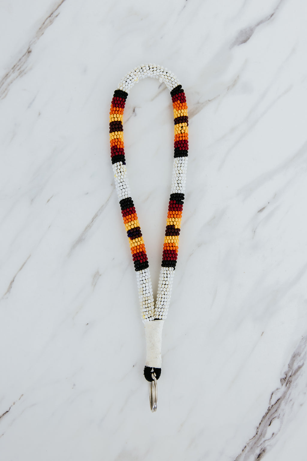 Wings Hawaii hand-beaded keychains. Colorful, chic bracelet-style loop keychains perfect for travel and great gifts