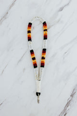 Wings Hawaii hand-beaded keychains. Colorful, chic bracelet-style loop keychains perfect for travel and great gifts thumbnail