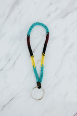 Wings Hawaii hand-beaded keychains. Colorful, chic bracelet-style loop keychains perfect for travel and great gifts thumbnail