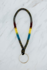 Wings Hawaii hand-beaded keychains. Colorful, chic bracelet-style loop keychains perfect for travel and great gifts thumbnail