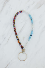 Wings Hawaii hand-beaded keychains. Colorful, chic bracelet-style loop keychains perfect for travel and great gifts thumbnail