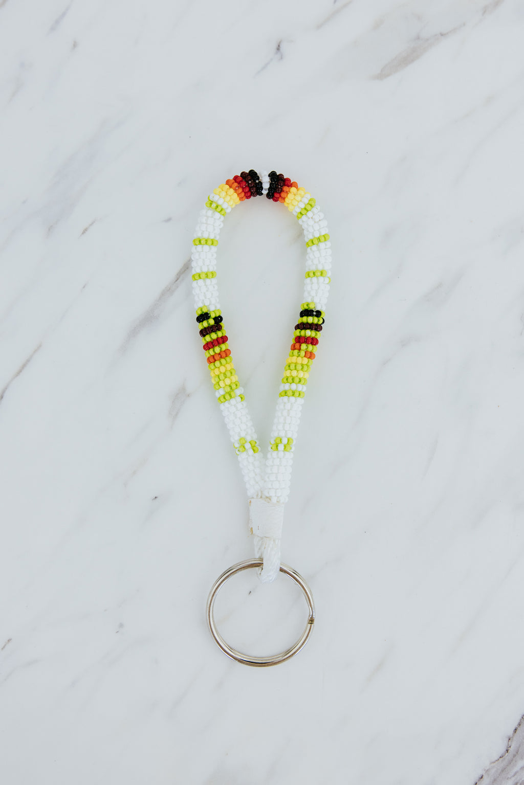 Wings Hawaii hand-beaded keychains. Colorful, chic bracelet-style loop keychains perfect for travel and great gifts