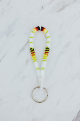Wings Hawaii hand-beaded keychains. Colorful, chic bracelet-style loop keychains perfect for travel and great gifts thumbnail