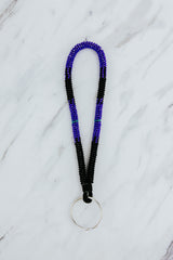 Wings Hawaii hand-beaded keychains. Colorful, chic bracelet-style loop keychains perfect for travel and great gifts thumbnail