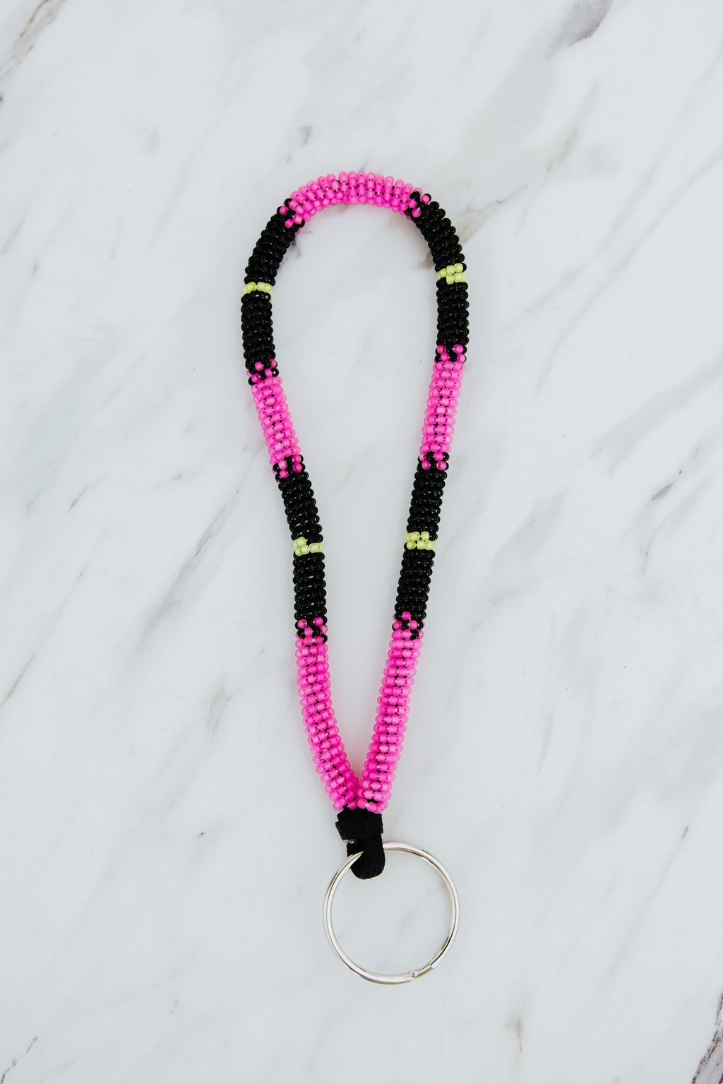 Wings Hawaii hand-beaded keychains. Colorful, chic bracelet-style loop keychains perfect for travel and great gifts
