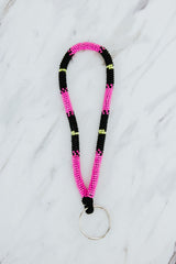 Wings Hawaii hand-beaded keychains. Colorful, chic bracelet-style loop keychains perfect for travel and great gifts thumbnail