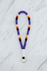 Wings Hawaii hand-beaded keychains. Colorful, chic bracelet-style loop keychains perfect for travel and great gifts thumbnail