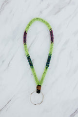 Wings Hawaii hand-beaded keychains. Colorful, chic bracelet-style loop keychains perfect for travel and great gifts thumbnail
