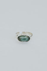 Wings Hawaii cats eye tourmaline ring in sterling silver size 7  thumbnail