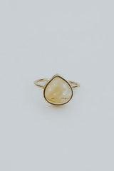 Dew Drop Ring - Citrine thumbnail