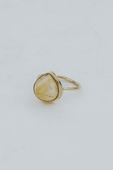 Dew Drop Ring - Citrine thumbnail