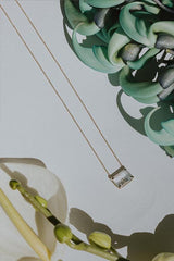 Mermaid Necklace | Bi-Color Topaz - 14K thumbnail