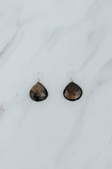 Gemstone Earring Charms - Sapphire thumbnail