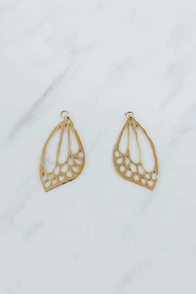 Earring Charms - Bling Wing