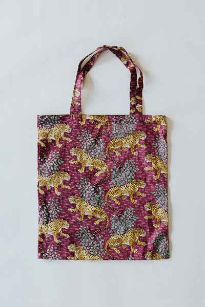 Block Print Tote Bag