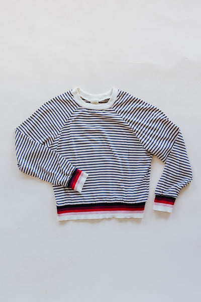 Vintage Stripe Raglan