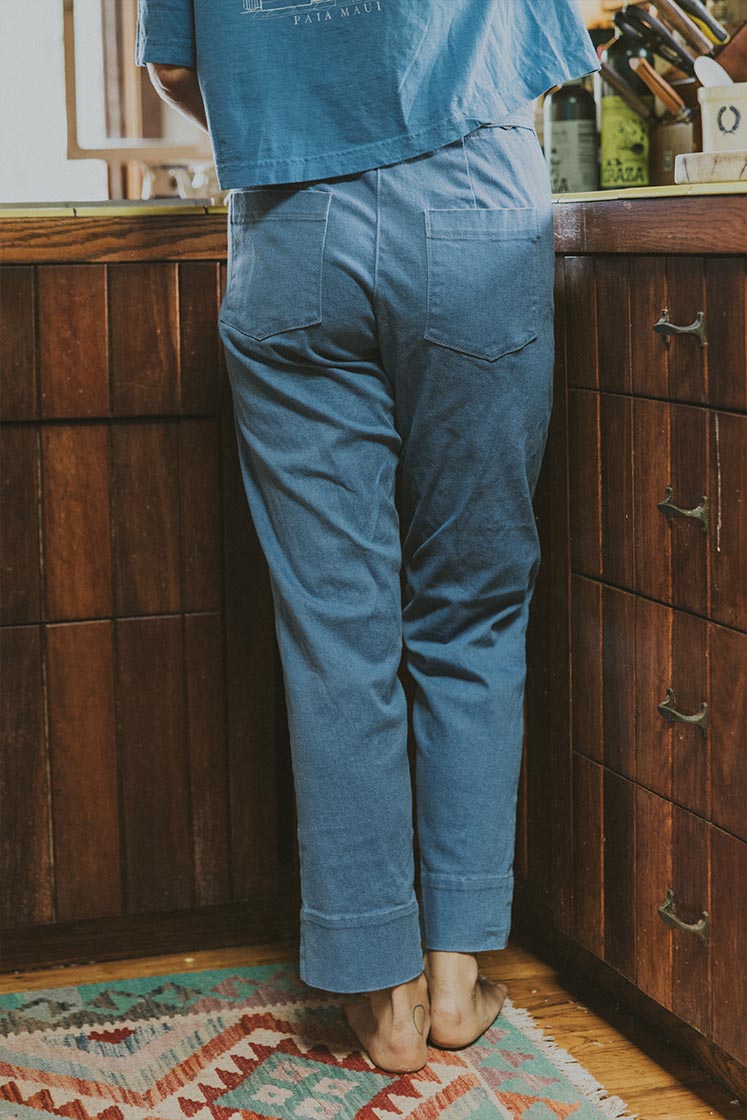 Retro Pocket Pants - Denim Twill