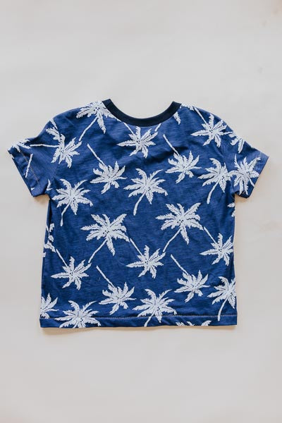 Aloha Palms Retro Pull-on Shorts