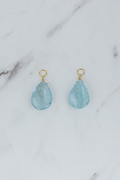Earring Charms - Aquamarine | GF