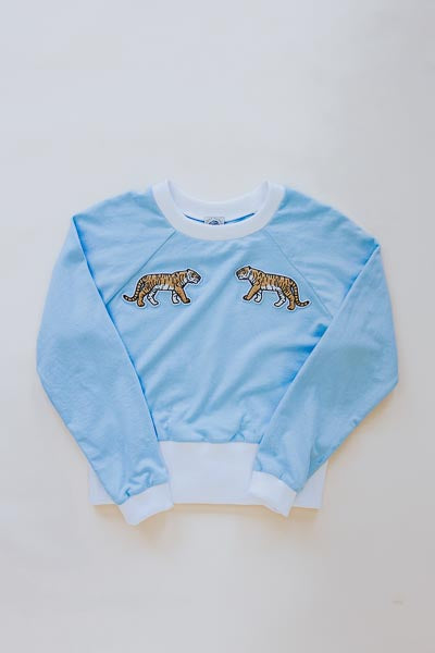 Wings Hawaii Tiger raglan sweatshirt - front