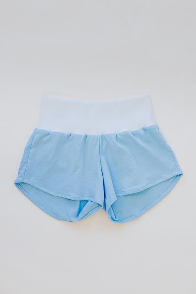 Wings Hawaii blue french terry pau hana shorts