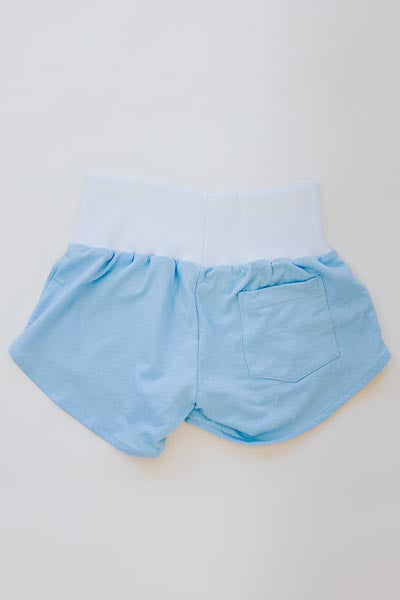 Wings Hawaii blue french terry pau hana shorts