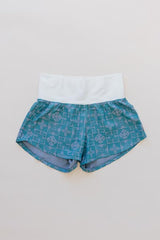 Pau Hana Shorts - Quilted Ulu - Surf thumbnail